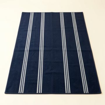 Cliff Crest Rectangular Area Rug - Navy (synthetic illustration; no displayed measurements)