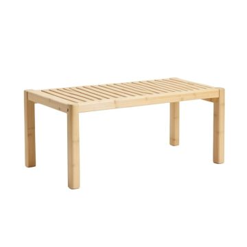 Dune Edge Indoor Bench - Beige