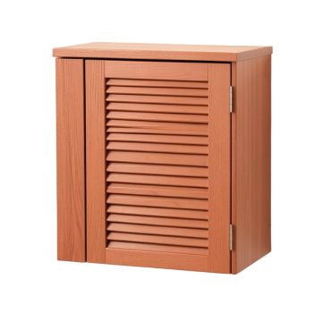 Stone Crest Wall-Mounted Laundry Cabinet - Terracotta