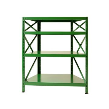 Maple Branch Empty Seed-Starting Shelving Unit Without Lights - Green