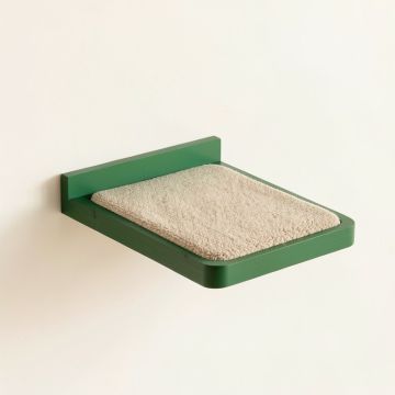 Holly Arc Wall-Mounted Cat Perch (synthetic illustration; no displayed measurements)