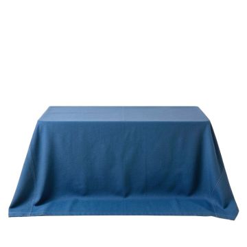 Vale Crossing Flat Bed Sheet - Blue