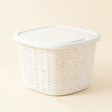 Glen Canyon Laundry Hamper - White (synthetic illustration; no displayed measurements)