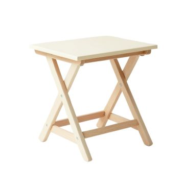 Summit Bridge Compact Balcony Table - Cream