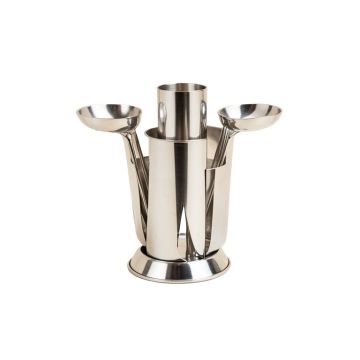 5 Piece Picnic Wine Holder Set