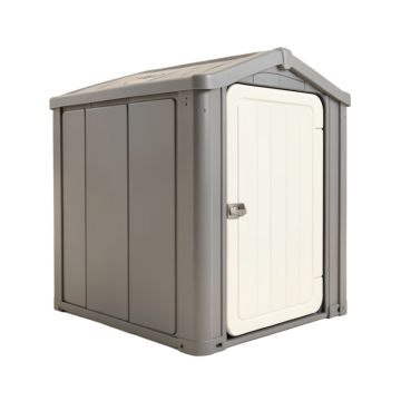 Manor 6 Ft. W X 7.5 Ft. D Plastic Storage Shed