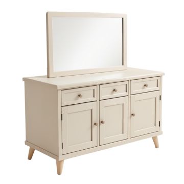 Poplin 72 '' Vanity Base Only With Furniture Legs , 4 Doors And 3 Drawers