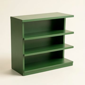 Glen Bend Desktop Shelving Unit - Green (synthetic illustration; no displayed measurements)