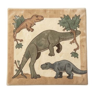 Educational We Dig Dinosaurs Rug