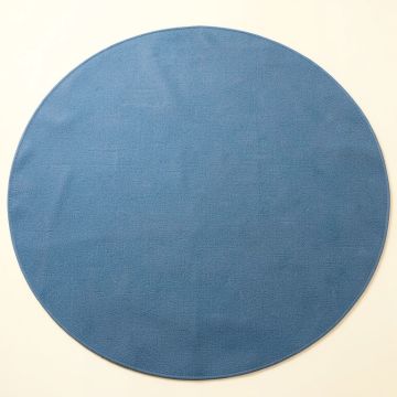 Cliff Crest Round Area Rug - Blue (synthetic illustration; no displayed measurements)