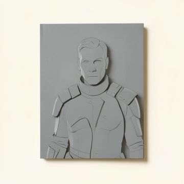 Star Wars : The Last Jedi - Finn Paper Print (synthetic illustration; no displayed measurements)