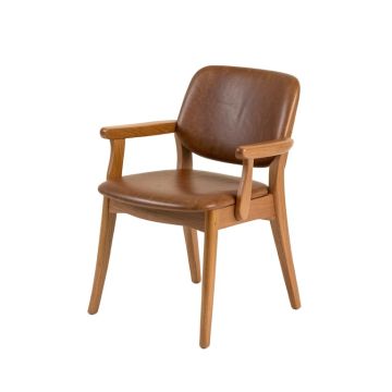Weeden Birchwood Side Chair In Brown