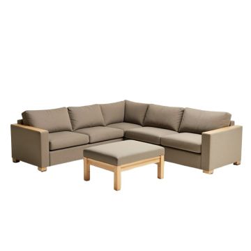 Strathmere 81 '' Wide Reversible Modular Corner Sectional With Ottoman