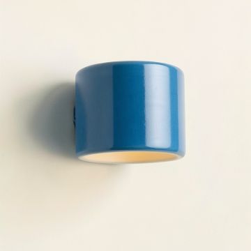 Alder Bridge Wall Sconce Mounted On A Plain Wall - Blue (synthetic illustration; no displayed measurements)