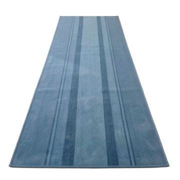 Hill Bend Narrow Runner Rug - Blue