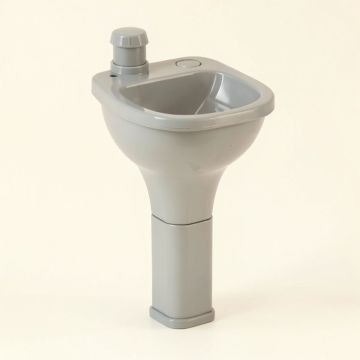 P-Trap Lavatory Kit With Valves And Risers (synthetic illustration; no displayed measurements)
