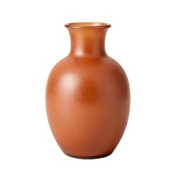 Vale Branch Empty Decorative Vase - Terracotta