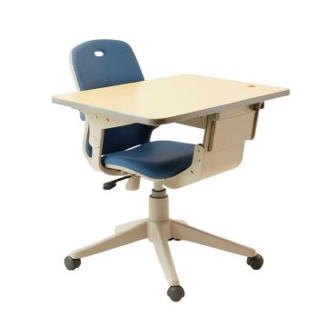 Children Art Desk Chair Set With Storage