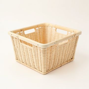 Aspen Bend Empty Storage Basket - Cream (synthetic illustration; no displayed measurements)