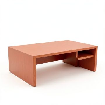 Hazel Arc Desktop Monitor Riser (synthetic illustration; no displayed measurements)