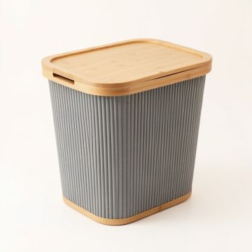 Cove Bluff Laundry Hamper - Gray (synthetic illustration; no displayed measurements)