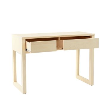 Slate Arc Writing Desk - Ivory