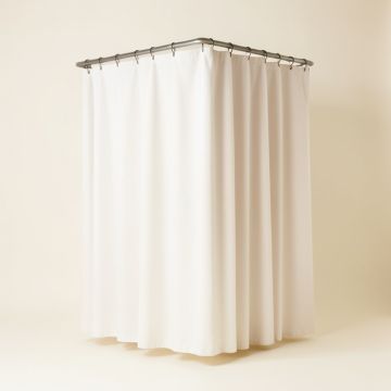 Amann Vinyl Single Shower Curtain Liner (synthetic illustration; no displayed measurements)