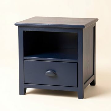 Linden Bridge Nightstand - Navy (synthetic illustration; no displayed measurements)