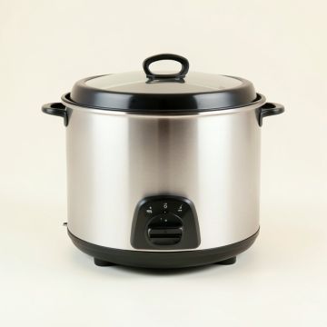 Elite By Maxi-Matic Platinum 8.5-Quart Stainless Steel Slow Cooker (synthetic illustration; no displayed measurements)