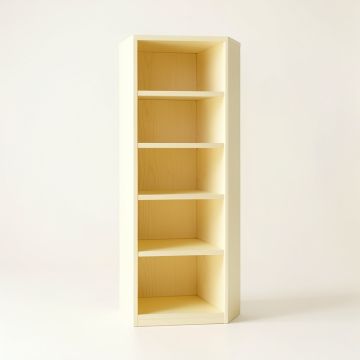 Juniper Edge Narrow Cubby Tower - Ivory (synthetic illustration; no displayed measurements)
