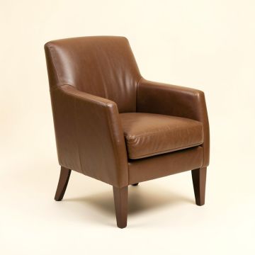 Wilmoth Genuine Leather Upholstered Dining Chair (synthetic illustration; no displayed measurements)