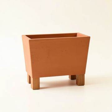 Willow Bridge Empty Raised Planter - Terracotta (synthetic illustration; no displayed measurements)