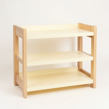 Vale Bend Empty Countertop Canister Rack - Cream (synthetic illustration; no displayed measurements)
