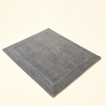 Grenada Southwestern Hand Knotted Wool Grey Area Rug (synthetic illustration; no displayed measurements)