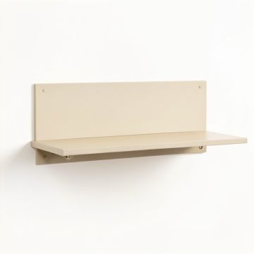 Meadow Crest Wall-Mounted Shelf - Beige (synthetic illustration; no displayed measurements)