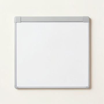 Organization Wall Mounted Combination Calendar/Planner Whiteboard , 26 '' X 26 '' (synthetic illustration; no displayed measurements)