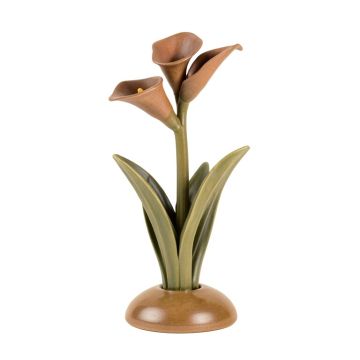 Gunnell Calla Lily Tree Ceramic Sculpture