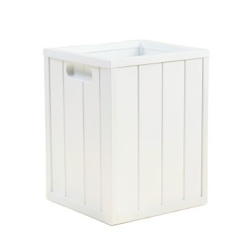 Fern Brook Closed Outdoor Storage Box - White