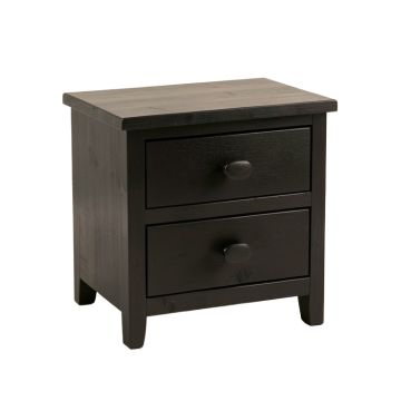 Bay Brook Nightstand - Black (synthetic illustration; no displayed measurements)