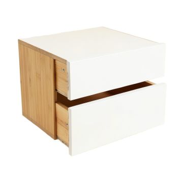 Hazel Crest Under-Desk Drawer Unit - White