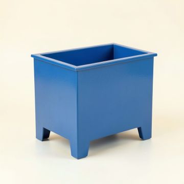 Slate Crest Empty Raised Planter - Blue (synthetic illustration; no displayed measurements)