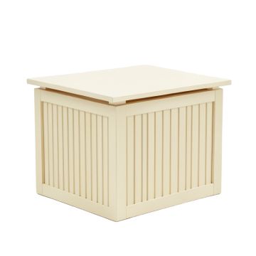 Heath Brook Closed Outdoor Storage Box - Cream