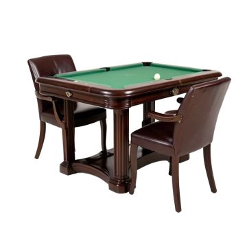 Eleanore Decor 53 '' 8 - Player Poker Table With Chairs