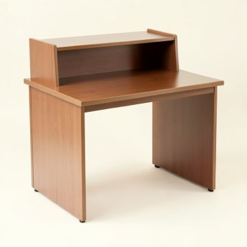 Study Desk With Hutch (synthetic illustration; no displayed measurements)