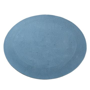 Holly Bend Round Area Rug - Blue