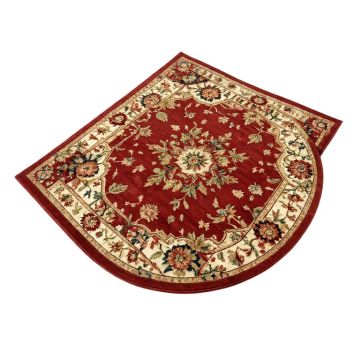 Weyauwega Floral Red Indoor / Outdoor Area Rug