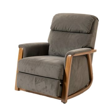 Swivel Rocker Fabric Recliner Chair - Reclining Chair Manual