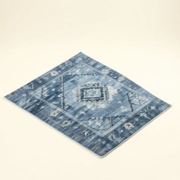 Avicia Ombre Geometric Blue Area Rug (synthetic illustration; no displayed measurements)