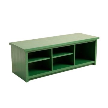 Summit Branch Shoe Storage Bench - Green