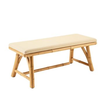 Hazel Crest Indoor Bench - Beige
